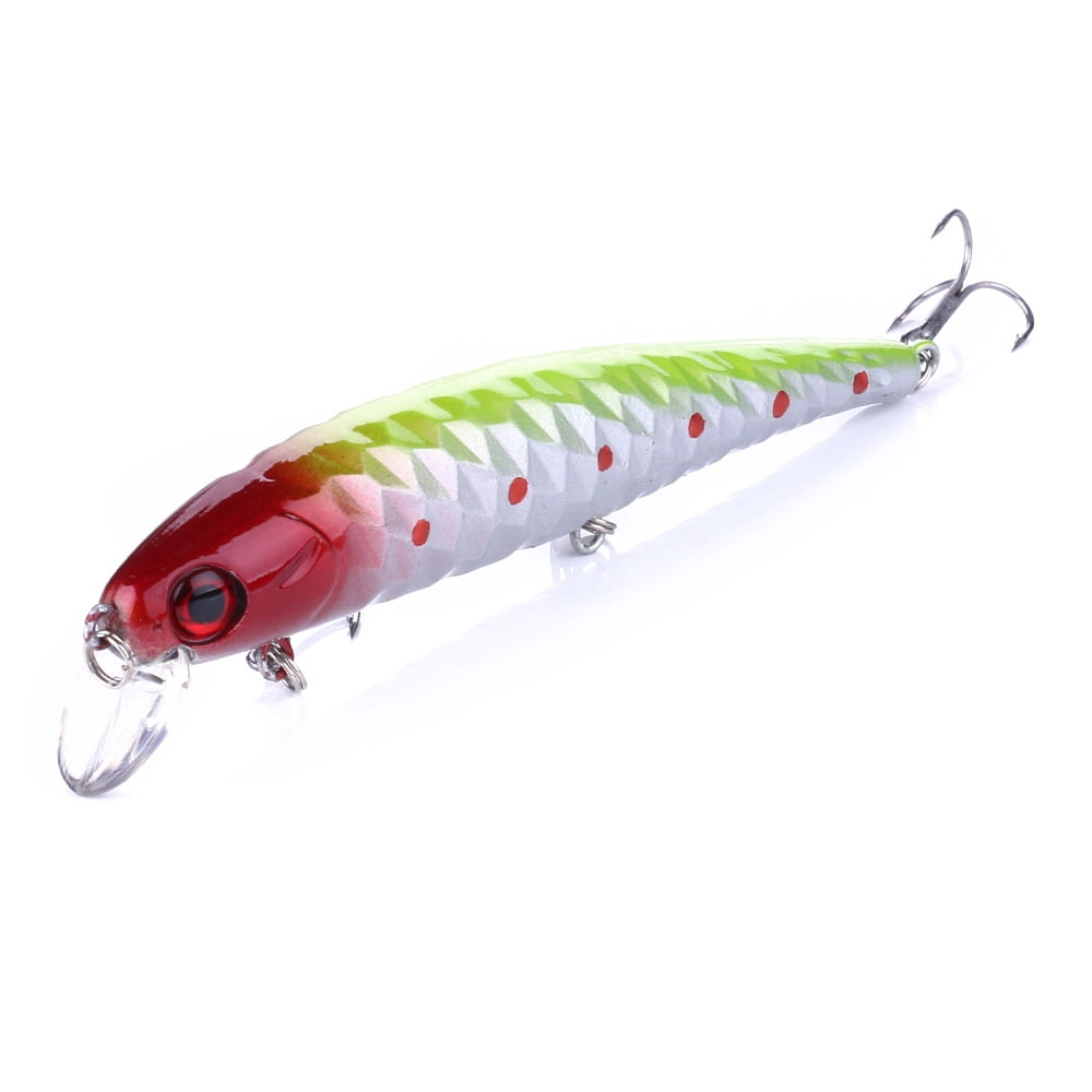 HENGJIA Fishing Lures, Jerkbait for Bass Fishing Minnow Lure Set, Fishing Plugs Hard Baits Swimbaits for Trout Bass Perch Fishing,6pcs