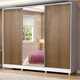 thumbnail image 2 of Ropero Closet Madesa Royale 3 Puertas 1 Espejo B/M CP, 2 of 5