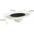 thumbnail image 3 of 20 Pcs Self-adhesive Swivel Casters Furniture Casters Storage Box Pulley Transfer Ball Casters Mini Plastic Furniture Caster for Various Furniture Storage Boxes Gr, 3 of 5