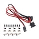 thumbnail image 3 of Repuestos de Luces LED Delanteras Delanteras para Crawler RC 1/10 para Axial SCX10 90046 TRX4 TRX6 Redcat Gen8 2LED Luz Amarilla, 3 of 5