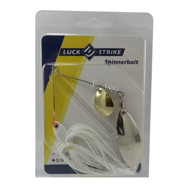 LuckEStrike Spinnerbait .38 Oz. Carded Pack