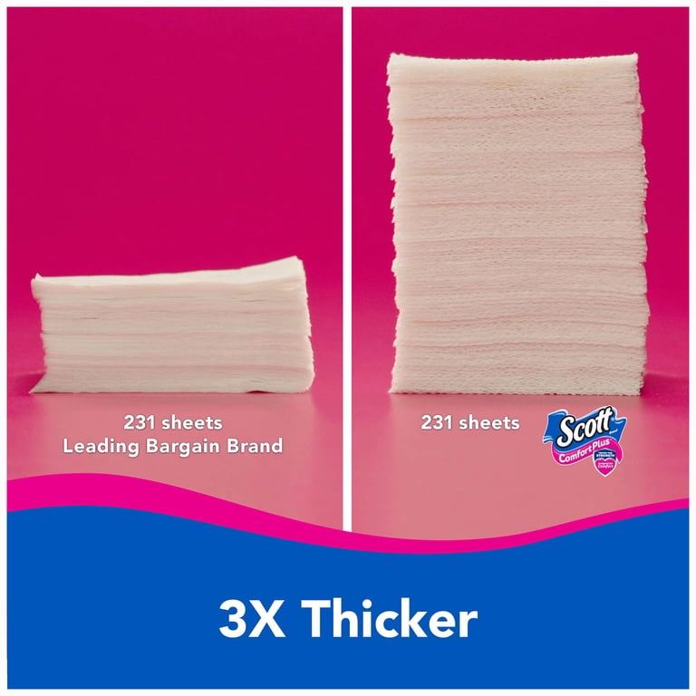 Scott ComfortPlus Toilet Paper, 12 Regular Rolls photo 4