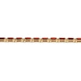 thumbnail image 2 of 925 Silver Baguette Ruby with diamond Tennis Bracelet/ 14K Gold plated Emerald Bracelet/ Genuine Emerald Bracelet, women gift for her, 2 of 3