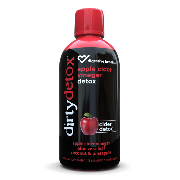 Digestive Benefits Dirty Detox, Apple Cider Vinegar Detox & Cleanse