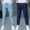 Blue, variant on Boys' Two-Piece Cotton Casual Pants Set with Loose Fit for Everyday Wear