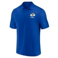 thumbnail image 4 of Men's Fanatics White/Royal Los Angeles Rams Lockup Two-Pack Polo Set, 4 of 5