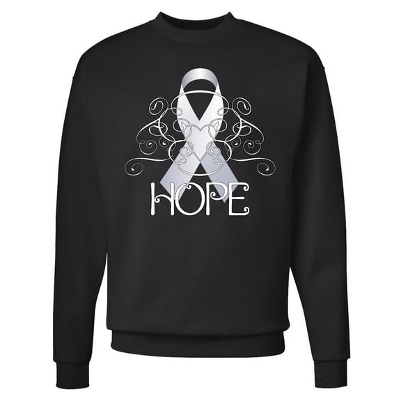 Inktastic Hope Lung Cancer Awareness Adult Sweatshirt