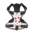thumbnail image 4 of Lsque Lips Kiss Dog Harness, No-Pull Pet Harness with 2 Leash Clips, Adjustable Soft Padded Dog Vest with Easy Control Handle for Large Dogs-X-Large, 4 of 9