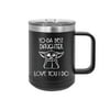 Yo-Da Best Daughter Love You I Do - Engraved Coffee Mug with Handle Cup Unique Funny Birthday Gift Graduation Gifts for Women Daughter Offspring Girl Star Wars Yoda (15 oz Mug, Black)