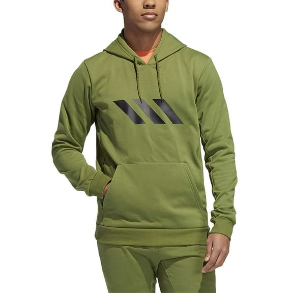 Adidas Mens BB Comfort Pullover SPT Basketball Sweatshirt Hoodie