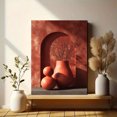 thumbnail image 6 of Terracotta Vase Botanical Canvas Print, Wall Decor for Living Room Bedroom Dining Room Entryway Office Hallway Gallery, 6 of 8