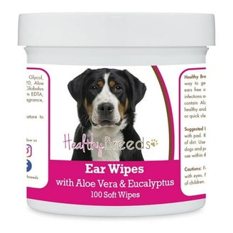 Healthy Breeds French Bulldog Ear Cleaning Wipes with Aloe