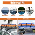 thumbnail image 4 of Unique Bargains 1 Set 15 Cubic Feet Car Roof Bag Rooftop Cargo Bag Luggage Carriers for Cars with or without Rack Blue, 4 of 7