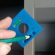 thumbnail image 1 of Regla multifunción 5 en 1, regla de marcas, para líneas paralelas, azul Afortunado Sencillez, 1 of 4
