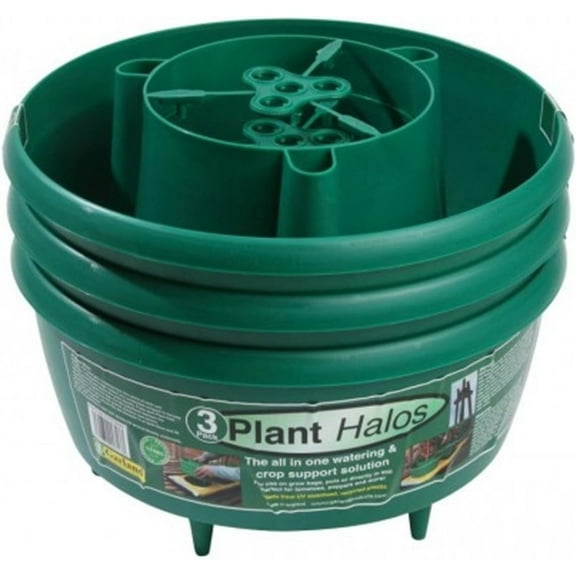 Bilot GP167G Green Plant Halos (Pack of 3),Small