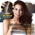 thumbnail image 3 of (2 Pack) Hair Color Stick - Dark Brown, Temporary Hair Dye Comb for Gray Hair, Long Lasting, Hair Color Touch Up Stick, 3 of 10