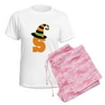 thumbnail image 6 of CafePress - Halloween Letter S Witch Monogram Women's Light Pa - Women's Short Sleeve Print T-Shirt and Pants Light Cotton Pajama Set, 6 of 7