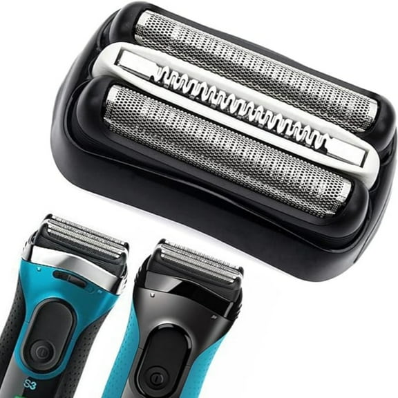 Nuxkst Replacement Foil Head For Braun 32B Wet Dry Blade 340S-3 350CC-3