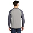 thumbnail image 2 of Sport-Tek Posicharge Long Sleeve Tri-Blend Wicking Raglan Tee, 2 of 5