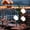 White B, variant on Gecau Solar Powered Christmas Decorations In The Shape Of Old Man Snowman, Solar Best of Both Worlds r Yard, Patio, Porch White Home Decor
