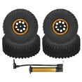 thumbnail image 2 of 1.9in RC Wheel, Great Workmanship RC Racing Wheel 4Pcs Practical Shock Absorption  for RC Racing for RC Car Blue,Red,Orange, 2 of 7