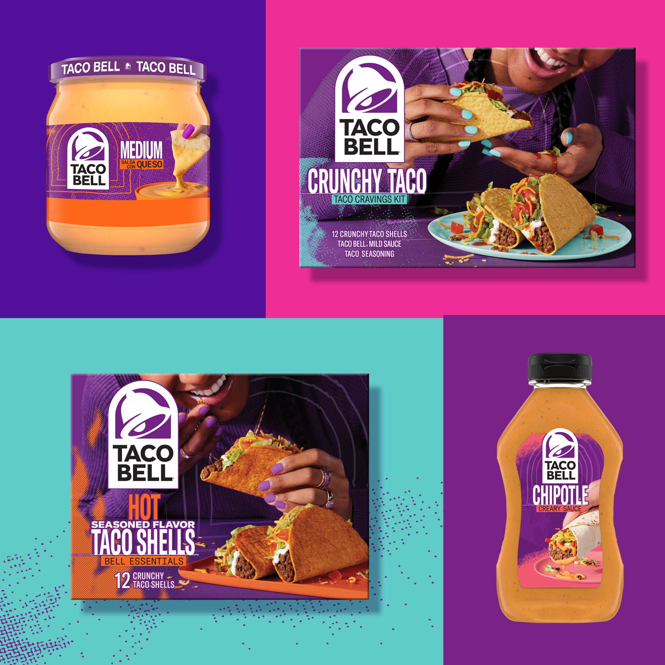 Taco Bell Creamy Chipotle Sauce, 12 fl oz Bottle