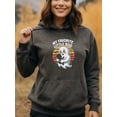 thumbnail image 2 of Festive Frights Halloween Hoodie for Men and Women, Unisex Pullover Hooded Sweatshirt, Comfortable Cotton Poly Blend, Casual Seasonal Outfit, 2 of 5