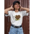 thumbnail image 2 of Snail Heart T-Shirt Women -Engin Selcuk Designs, Female 5X-Large, 2 of 4