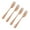 Copper, variant on Viners Select 4-Piece Pastry Fork Set | Grey