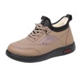 thumbnail image 2 of Willtoo Women Winter Faux Fur Lined Trainers Warm Sneakers Walking Ankle Boots Low Top Thermal Snow Shoes Outdoor Sports Running Shoes, 2 of 5