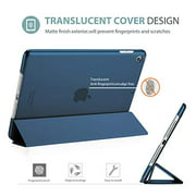 ProCase iPad 7th Generation Case, iPad 10.2 Case Slim Stand Hard Shell Protective Smart Cover with Tempered Glass
