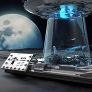 Space UFO Spaceship Building Sets, Galaxy Interstellar Spaceship Sets,Collection Creative Star Spaceship Building Kit for Animation Fans