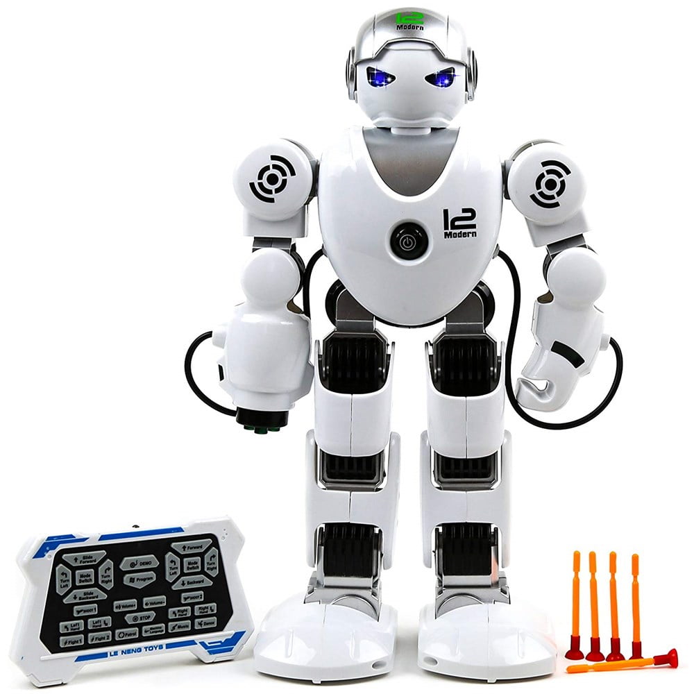 toysery electronic walking dancing robot