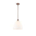thumbnail image 6 of 516-1S-BK-GBD-121 Innovations Lighting Bristol Glass - 1 Light Mini Pendant In Industrial Style-12.75 Inches Tall and 12 Inches Wide-Matte Black, 6 of 7