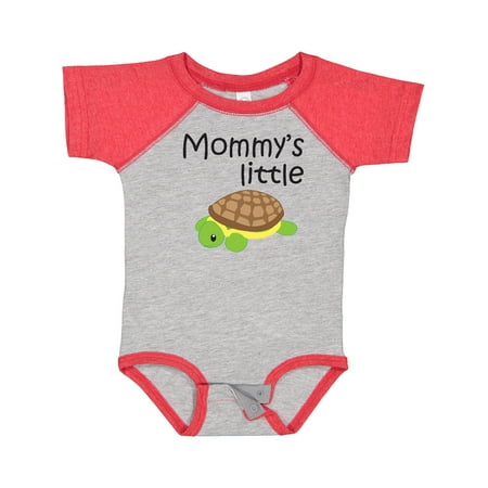 

Inktastic Mommy s Little Turtle Gift Baby Boy or Baby Girl Bodysuit