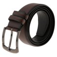 thumbnail image 1 of Cinturones de cuero para hombre de moda Cinturones de correa de cintura Pin Hebilla de aleación Cinturones de pantalones café Colcomx Correa de la hebilla de la correa del Pin, 1 of 8