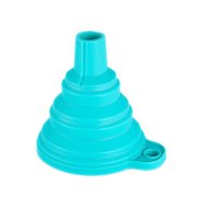 Funnel Mini Foldable Funnel Silicone Collapsible Funnel Folding Portable Funnels Be Hung Household Liquid Dispensing Kitchen Tools
