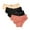 Orange, variant on Kmdttou Women's Seamless Underwear Sexy Lace High Cut Panties Comfort Bikini Panty Stretch Underpants Breathable Ladies Briefs (Available in Plus Size) White-M