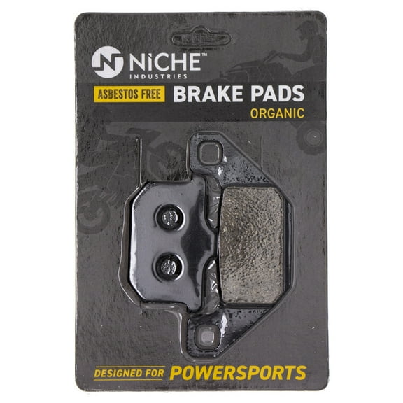 Niche Brake Pad Set for Kawasaki Vulcan 1500 Organic Motorcycle 519-KPA2497D
