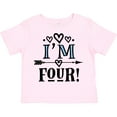thumbnail image 3 of Inktastic 4th Birthday 4 Year Old Arrow Girls Toddler T-Shirt, 3 of 5