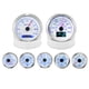 thumbnail image 1 of Conjunto de 7 Medidores Unique Bargains 3-3/8" 85mm Velocímetro GPS Tacómetro, 2-1/16" 52mm Medidor de Presión de Aceite, Nivel de Combustible, Temperatura del Agua, Voltímetro Trim, 1 of 7