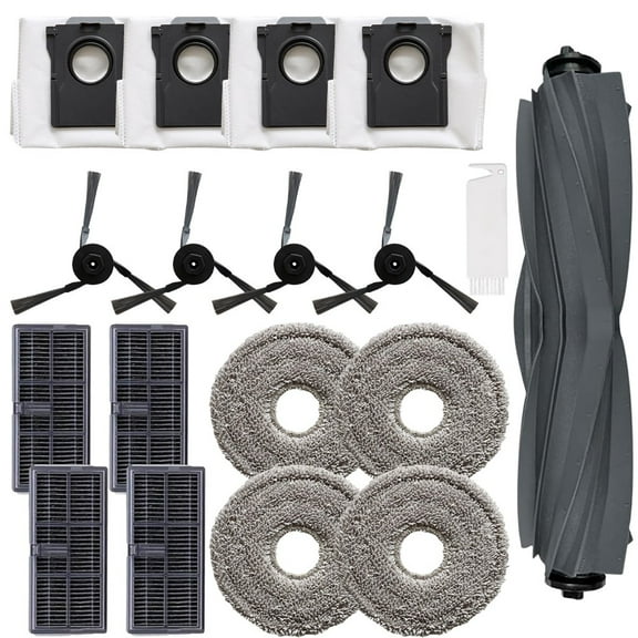 Replacement Part Mop Cloth Dust Bag Side Brush Kit For MOVA P50 Pro For Ultra