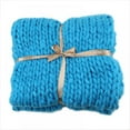 thumbnail image 5 of Knit Blanket Large Super Soft Chunky Knit Throw Blanket for Bed Cozy Throw Blankets for Sofa Couch Throw Blanket - 23.6*23.6"/31*39"/39*47"（Ribbon not included）, 5 of 8