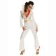 thumbnail image 2 of Disfraces de Halloween 2024 Disfraz de Elvis Presley, cantante de rock, blanco, para hombre y mujer, para cosplay, para fiestas al aire libre, espectáculos, bailes, 2 of 5