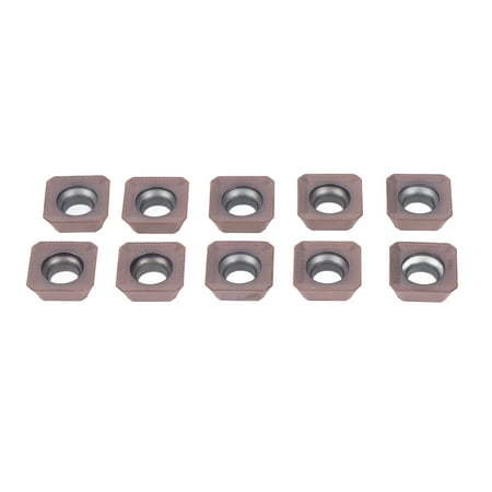 

Turning Blades 10 Pcs Long Service Life Wear Resistance Finishing Inserts With Multi Layer Coating For Cast Iron SEKT1204