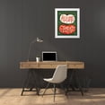 thumbnail image 3 of Mullan, Michael 26x32 White Modern Wood Framed Museum Art Print Titled - Harvest Time Autumn Greetings Pumpkins, 3 of 4