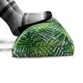 thumbnail image 5 of Leaf Foot Rest, Tropical Exotic Banana Forest Palm Tree Leaves Watercolor Design Image, Non-Slip Backing Adjustable Ergonomic Memory Foam Leg Support for Office, Pale Green Dark Green, by Ambesonne, 5 of 5