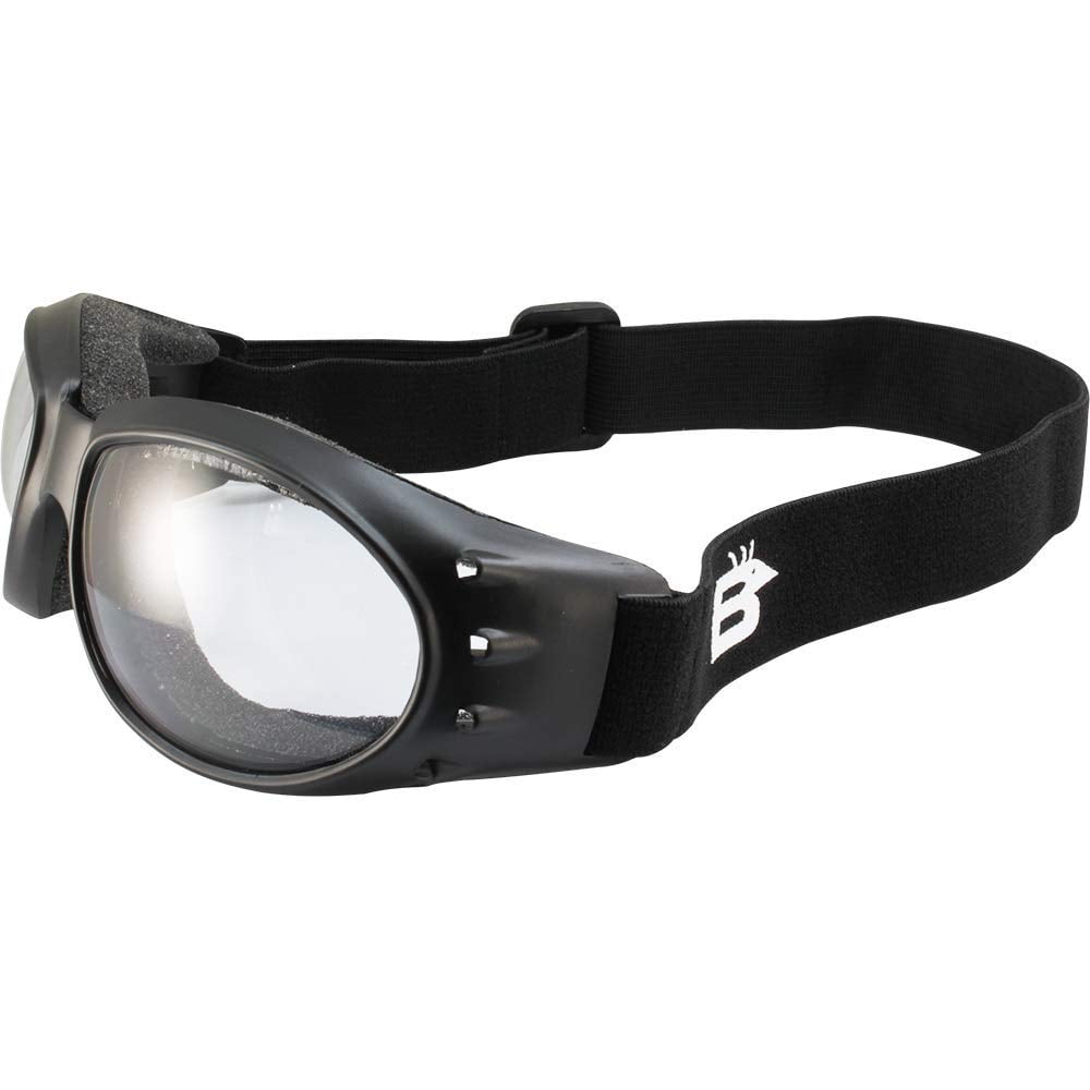 Birdz Eagle Matte Black Padded Sport Riding Goggle with Photochromic