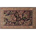 thumbnail image 1 of Ahgly Company Indoor Rectangle Traditional Dark Almond Brown Persian Area Rugs, 3' x 5', 1 of 6