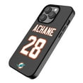 thumbnail image 2 of Keyscaper De-Von Achane-Black Miami Dolphins iPhone Magnetic Bump Case, 2 of 7